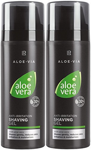 LR ALOE VIA Aloe Vera Men Hautberuhigendes Rasiergel (2x 100 ml)