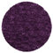 Carpetsale24 Shaggy Hochflor Teppich Lila 160 cm Rund Extra Weich & Waschbar - Jute Rückseite für Fußbodenheizung, Einfarbig & Flauschig für Wohnzimmer & Schlafzimmer
