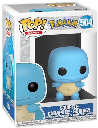Funko POP! Pokemon - Squirtle - Collectable Vinyl Figure - Gift Idea - Official Merchandise - Toys for Kids & Adults - Video Games Fans - Model Figure for Collectors and Display