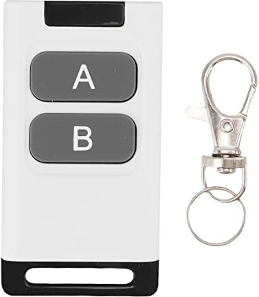 Abrepuertas De Garaje, Interruptor De Control Remoto RF 433MHZ Evita Interferencias Control Remoto Inalámbrico Universal Para Electrodomésticos Ligeros DIY(2 key)