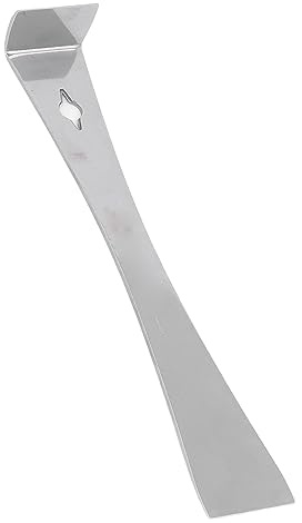 Herramienta de Palanca Plana, Barra de Palanca de Acero Inoxidable, Herramienta de Palanca Plana, Raspador Extractor de Clavos para Modificación de Desmontaje de Automóviles y