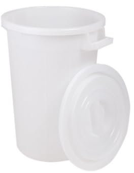 1PEZZO BIDONE PER IMMONDIZIA SOVRAPPONIBILE Col. Bianco lt.100 (h. cm. 66)