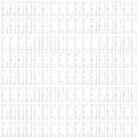 maxtachi Ballonverschlüsse,200 Stück Langlebiger Kunststoff Luftballon Verschluss,Wiederverwendbar,Für Dekoration von Halloween, Weihnachtsfeiern, Hochzeiten,Geburtstagsdekorationen, Valentinstag,Rave