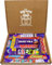 GRO VITS - Chocolate Gift Box Hamper - 10 Mini Chocolate bars, Gift Letter Box Friendly, Sweet Treat Gift Box, Perfect for Presents, Surprises and Special Occasions, Gifting And Treats