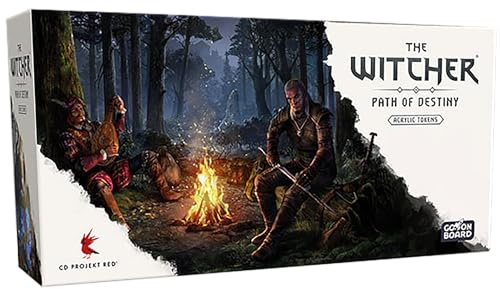 Go on Board, The Witcher: Percorso del destino – token acrilici, gioco di intenditori, 1-5 giocatori, dai 14+ anni, 45-90 minuti, tedesco, multilingue