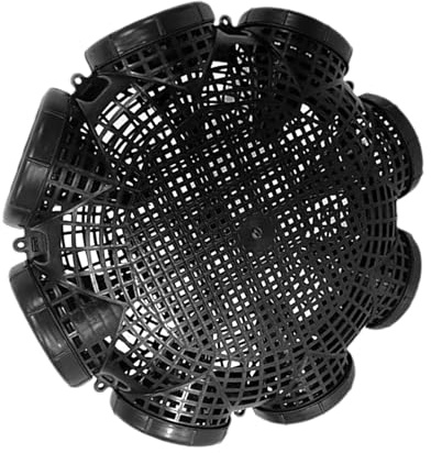 Trampa para Peces Y Cangrejos De Río, Trampa Cebo Pescas, Portátil Trampa De Jaula con Respiraderos Densos para Atrapar Langosta, Cangrejos, Camarones, Pequeños Peces