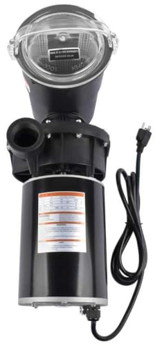 1.5HP Water Pool Pump Compatible With Above Ground Swimming Pools and On-Ground Pool Systems