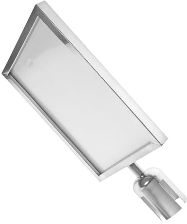 jojofuny 2pcs Stanchion Sign Holder Floor Sign Stand Barrier Holder for Events Queues Crowd Control