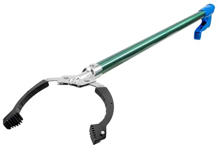 Unger Professional 36” Nifty Nabber, Reacher Grabber Tool, Trash Picker Upper, Built-In Magnet and Ergonomic Grip, Outdoor Claw Pickup for Yard Clean Up, Reaching Assist for Seniors