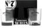 Jack Daniels Whiskey Glasses - Gift Set of 2 Licensed Old No 7 Glass Whiskey Tumbler 330 ml - 11oz Premium Whisky Glass Set - Birthday Presents, Gifts for Him, Boyfriend, Mens Gifts, Fathers Day