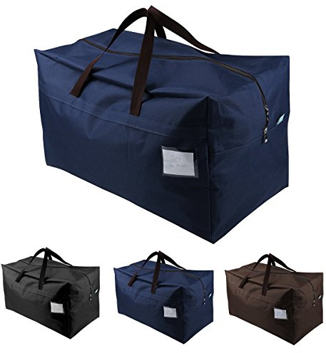 iwill CREATE PRO Bolsa de almacenamiento de 100L, Azul, Material: Poliéster, Cierre: Cremallera, Ideal para compras, mudanzas, decoraciones de festivales y camping