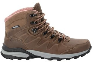 Jack Wolfskin Damen Refugio Prime Texapore MID W Wanderschuh, Fawn, 42 EU