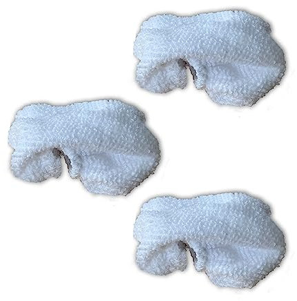 Neighbour's Friend® Dampfreiniger kompatibler Ersatzbezug 3 Mikrofasertücher I Zubehör Handdampfreiniger I Mikrofaser Tuch I Wischbezug