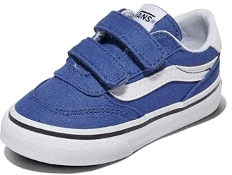 Vans Mixte Enfant Brooklyn Ls V, Bleu Marine Véritable, 21 EU