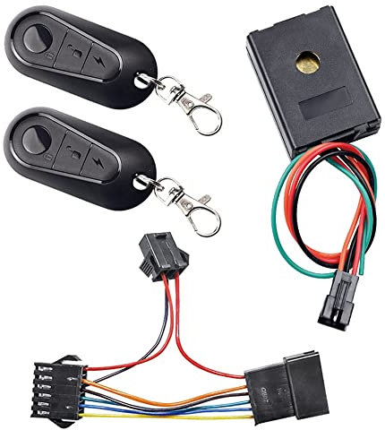 Bosiyrggrl E-Bike Alarm System 36V 48V 60V 72V with Dual Switch for Electric Bicycle Motorcycle Scooter Brushless Controller