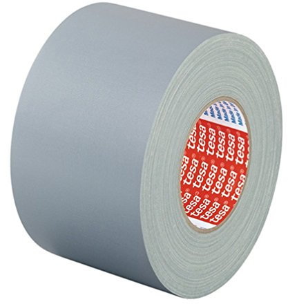 Tesa 4651-00538-50 Gewebeband 50 mm x 50 m grau
