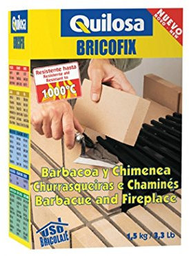 quilosa bricofix – Refractory Mortar for Barbecue and Fireplace