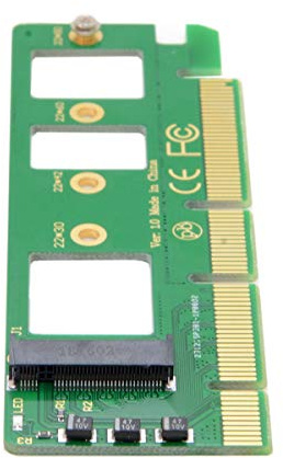 Cablecc NGFF M-Key NVME AHCI SSD vers PCI-E 3.0 16x x4 Adaptateur pour XP941 SM951 PM951 A110 m6e 960 EVO SSD