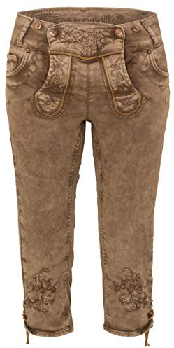 Hangowear Trachtenjeans Damen - OVIDA - Schlamm