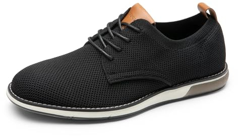 Bruno Marc Men's Dress Casual Oxford Shoes Formal Mesh Sneakers Shoes,Size 12,Black,SBOX2401M