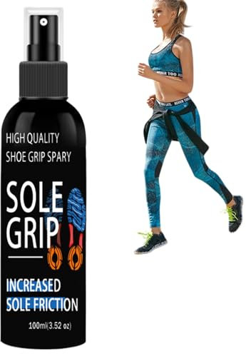 Grip-Spray Für Basketballschuhe – Sohlen-Grip-Spray, 100 Ml Sportschuhsohlen-Grip-Spray – Schuhsohlenschutz, Boden-Grip-Verstärker