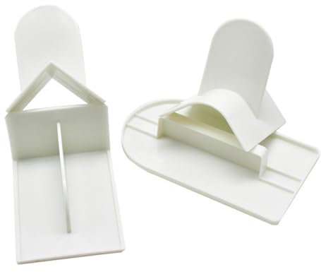 Gatuida 4pezzi Spatola per Torte Lisciatore Raschietto per Fondente di Spatole per Dolci Utensili per Lavastoviglie Materiale Adatto per Torte Pasta di