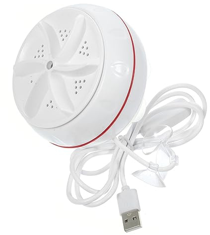 Operitacx Mini Portable Washing Machine Usb Powered with Switch, Compact Sock and Underwear Washer for Travel, Dormitory, and Home Laundry Care