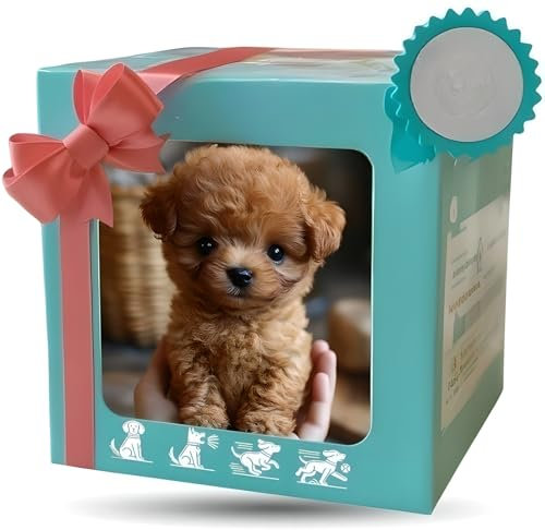 2025 Nuevo Perro Robot para Adultos, Mi Cachorro Robot Realista, Perro Robótico De IA Que Actúa como Perros Reales, Caminar De Juguetes De Dogrobot, Ladridos, Caminata De Cola, Juguetes Creativos