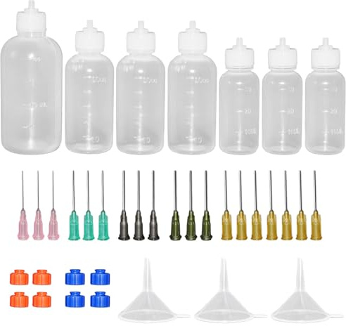 XAGMODSHN Kit applicatori Vernice Multiuso per Vari contenitori Vernice Dispenser Colle per modellismo e Kit Pittura per Applicazioni Artigianali