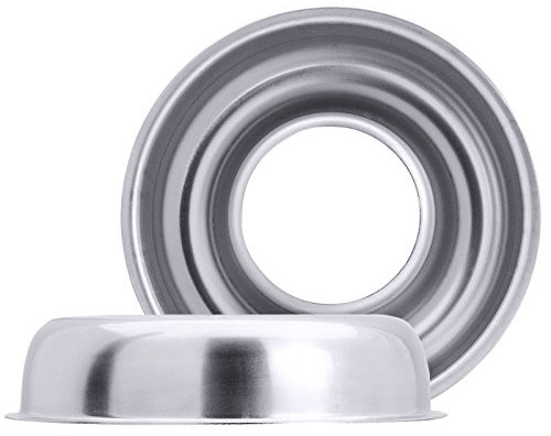 getgastro Reisrand/Savarinenform aus Edelstahl 18/10, hochglänzend, extra schwere Qualität | ERK (A3 - Ø innen: 14 cm)