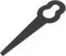 Fort Fasteners Mower Blades - Plastic Clip-On to Fit Qualcast Mowers with Figure of 8 Type Mounting E.g Hoversafe 25/30, Mow -n Trim, Etc. Black Maxi 30 Blades