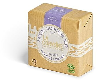 La Corvette Ekologisk sötma tvål, lavendelblomma, 100 g