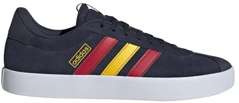 adidas Herren VL Court 3.0 Shoes Schuhe, Legend Ink/Better Scarlet/Bold Gold, 40 EU