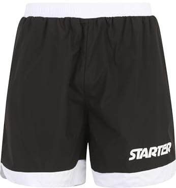 Starter Black Label Starter Retro Shorts, Shorts Homme, Black,