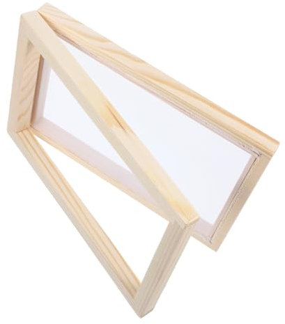 HOODANCOS Papierherstellungsset Mit Holzrahmen Und Netz Umweltfreundliches Bastelwerkzeug Für Kreative Projekte Und Papierkunst
