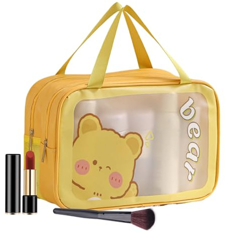 Bolsa de viaje - Organizador de maquillaje múltiple para compartimentos | Bolsa Portátil Para Champú Loción Limpiador Facial | Estuche de almacenamiento ligero Essentials para el cuidado de la piel |