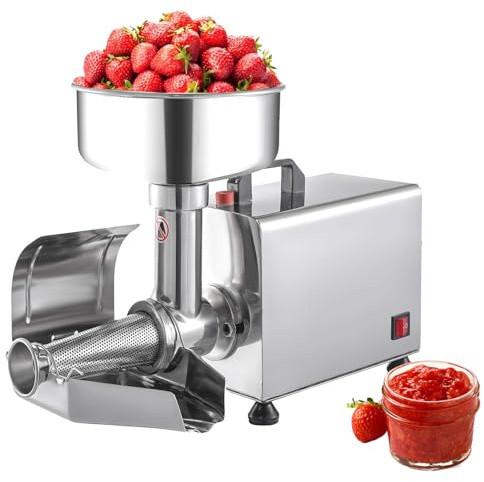 Passoire à tomates électrique 450 W et machine à sauce, moulin alimentaire commercial pour tomates, purées et purées