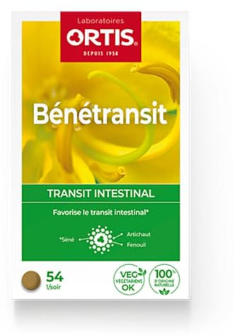 Ortis bénétransit intestinal séné + artichaut fenouil 54 comprimés