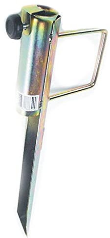 Sonnenschirm-Dorn mit einer Gesamtlänge von ca. 47, Schirmständer für Schirme mit einem Durchmesser 3,0-3,8cm, verzinkt