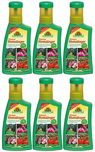 6 x 250 ml Neudorff balsamol – Fertilizante para hojas (