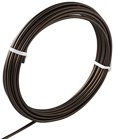 Wazakura Bonsai Wire 3.5mm, Japanese Brown Anodized Aluminum, Tree Training