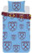 West Ham Multi Crest Single Reversible Duvet and Pillow Case Set