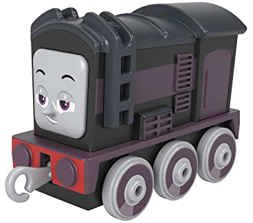 Thomas & Friends Fisher-Price Diesel die-cast Push-Along Toy Train Engine for Preschool Kids Ages 3+