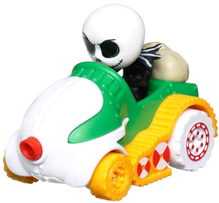 Hot Wheels Racer Verse Jack Skellington Modèle de voiture moulé sous pression à partir de 3 ans | Cadeau pour enfants et collectionneurs