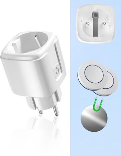 Brightark prise electrique sans Fil intelligente, prise telecommande sans fil 3600W, prise tapo prise connectée, émetteur radio sans fil 433 MHz, Portée 150M, 1 Prises Électriques et 2 Télécommande