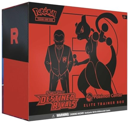 Pokemon TCG: Scarlet & Violet-Destined Rivals Pokemon Center Elite Trainer Box - 11 Packs, Promos