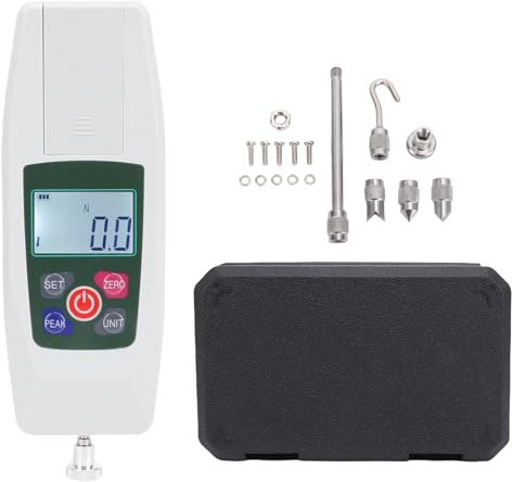 Digital kraftmätare 50N 4 enheter Omkopplingsbar bakgrundsbelyst LCD-skärm Automatisk avstängning Högprecis Digital Push Pull Dynamometer