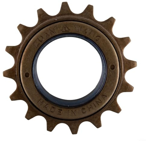 Rueda libre 16T 18T 20T 35mm 1/5.1 cm x 1/20.3 cm para bicicleta de una sola velocidad, bicicleta de pista de bicicleta y proyectos de construcción de bicicletas clásicas (16T)