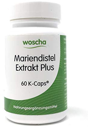 woscha Mariendistel Extrakt Plus 60 veg. K-CAPS® (35g)(vegan)