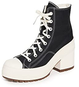 Converse Damen Chuck 70 De Luxe Heel Sneaker, Schwarz/Egret, 44 EU